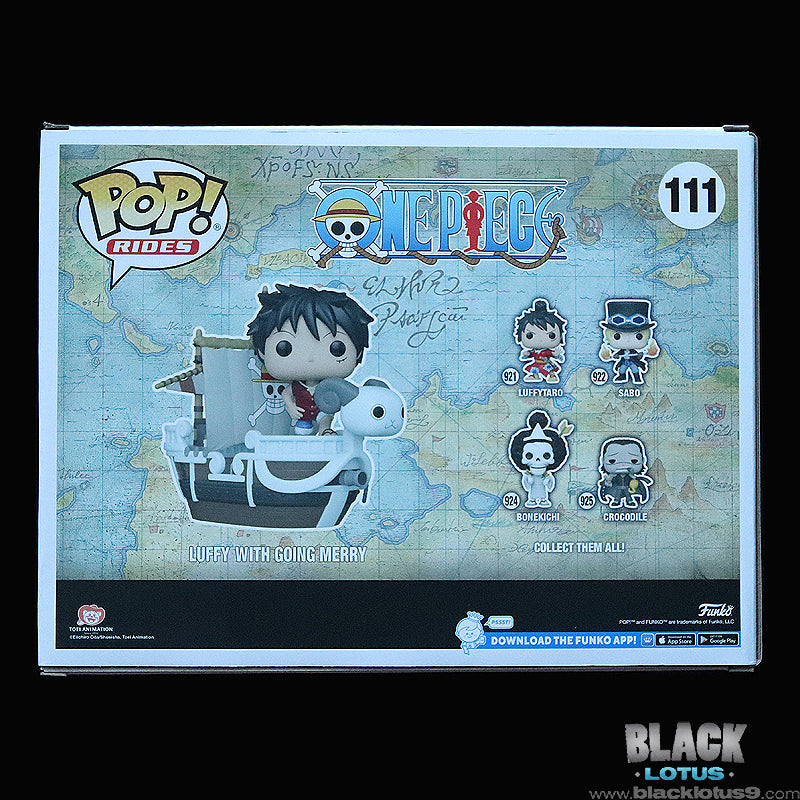 Funko Pop! - Anime - One Piece - Luffy with Going Merry (NYCC 2022 Exc –  Black Lotus
