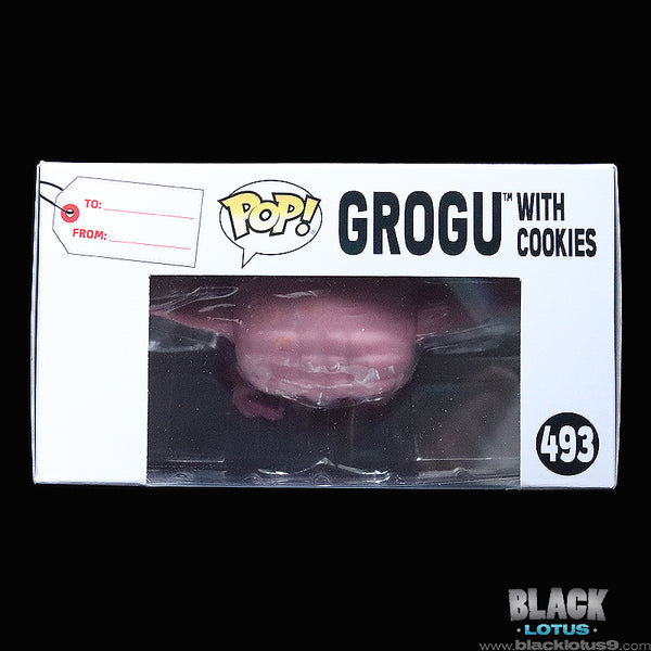 Funko Pop! - Disney+ - Star Wars: The Mandalorian - Valentine's Day - Pink Grogu (The Child) with Cookies