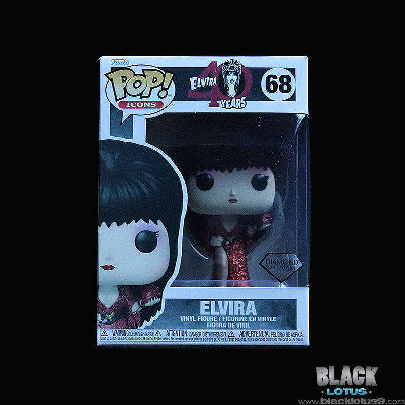 Funko Pop! Diamond Collection - Icons - Elvira 40 Years
