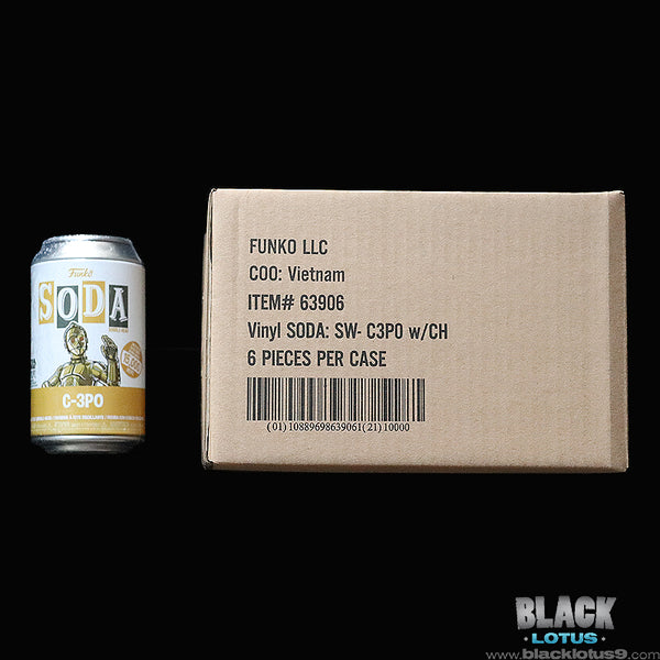Funko Vinyl SODA - Star Wars - C-3PO (Limited to 15000) Case of 6